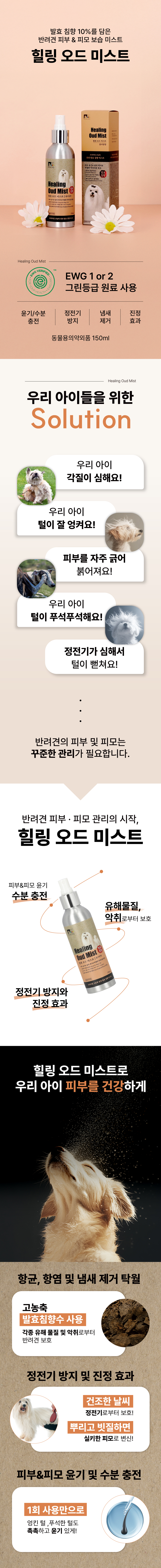 힐링펫푸드 영양제 & 의약외품 2-2-1
