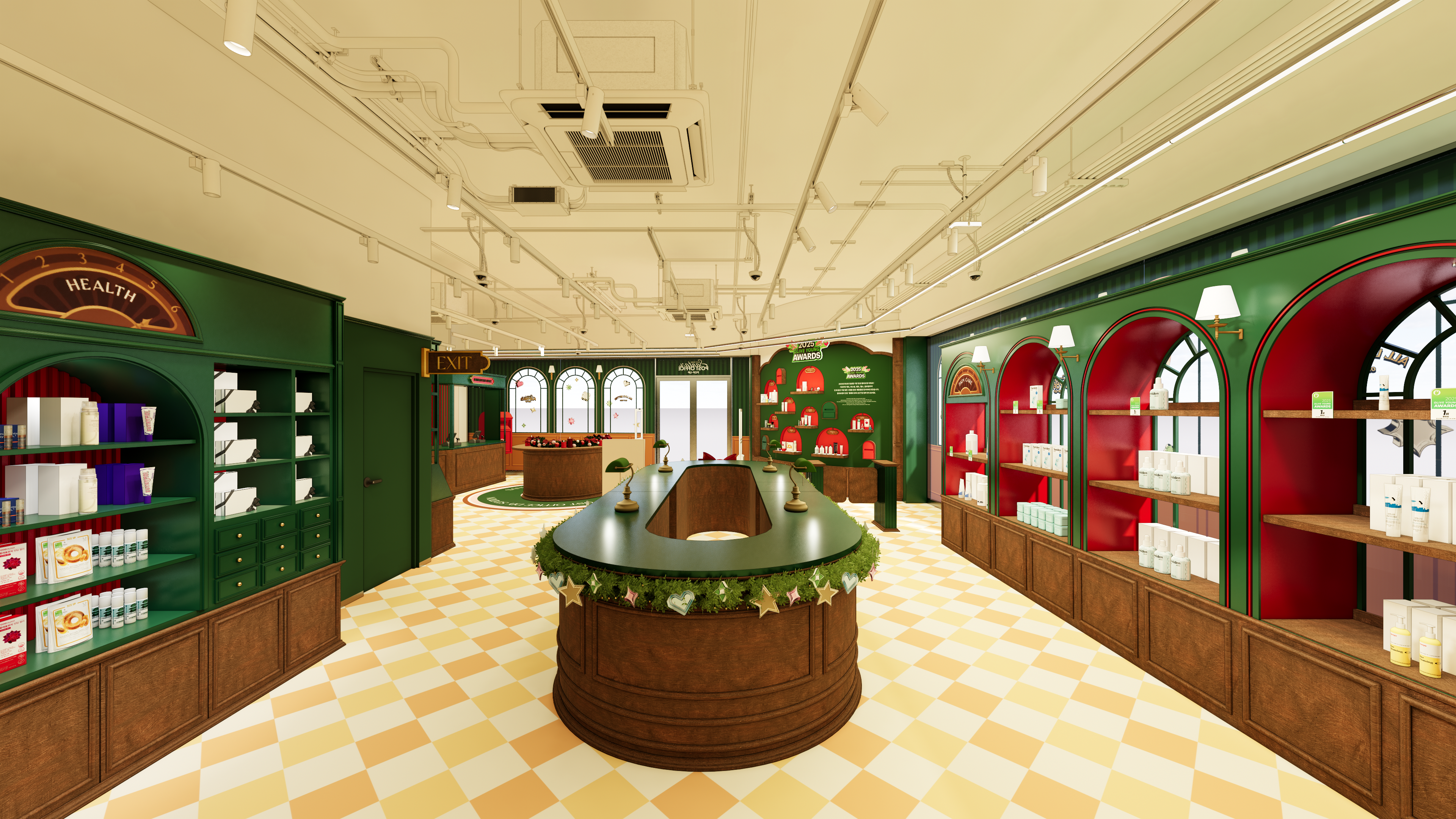 2025 Olive Young Awards Pop-up 올리브영 트렌드팟 홍대 2